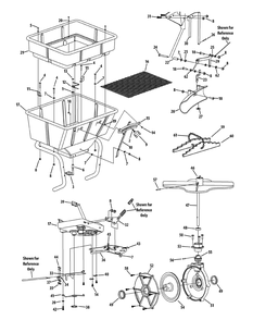 General Assembly Diagram and Parts List for 56A443TH (750-XP)(2011) Cub Cadet Lawn Mower